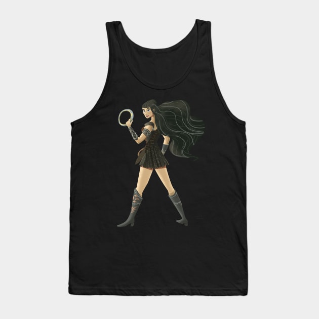 Xena Tank Top by davidpavon